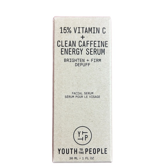 Youth To The People Caffeine + Vitamin C Energy Serum - 15% NEW - Picture 2 of 2